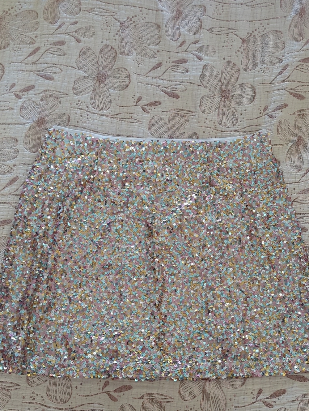 On 34th Sequin Skirt